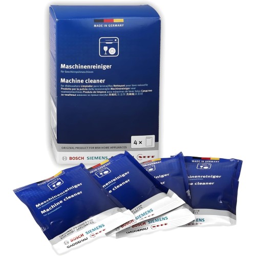 Bosch 00312477 Oryginalny środek do czyszczenia zmywarki 4 × 45 g
