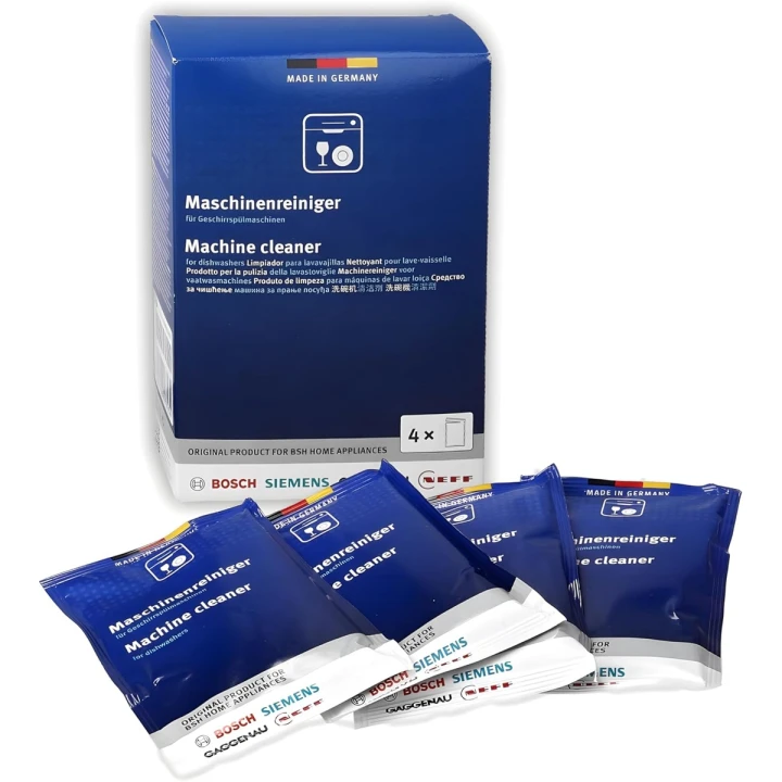 Bosch 00312477 Oryginalny środek do czyszczenia zmywarki 4 × 45 g