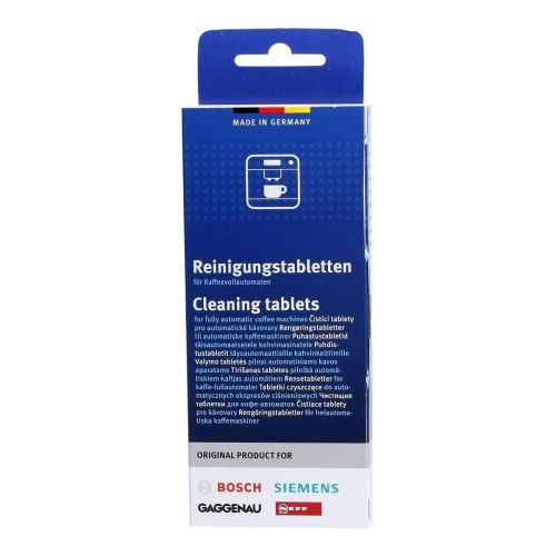 Bosch Siemens 00311940 Oryginalne tabletki czyszczące do ekspresów do kawy – 10 szt.