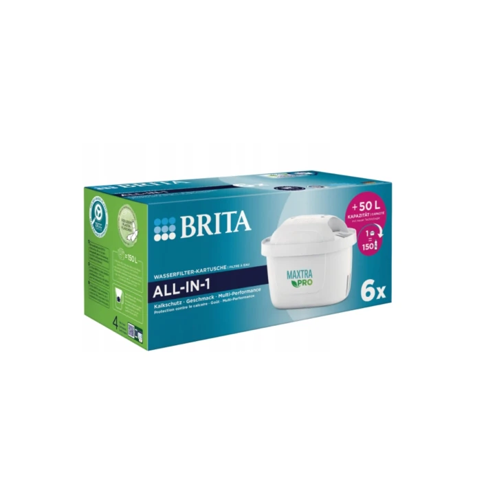 Wkład filtrujący do dzbanka BRITA MAXTRA+ – 6 sztuk