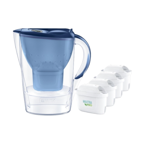 Dzbanek filtrujący BRITA Marella XL niebieski + 4 wkłady MAXTRA PRO Pure Performance